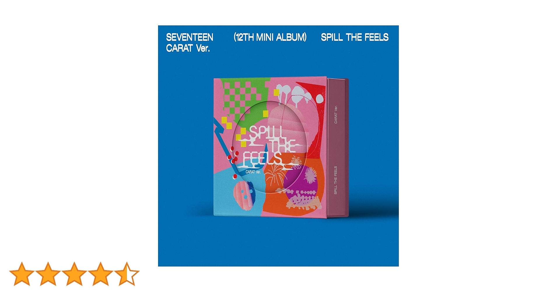 Amazon.co.jp: SEVETEEN 12th Mini [SPILL THE FEELS (CARAT Ver